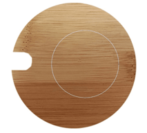 Porzellanbecher mit Löffel